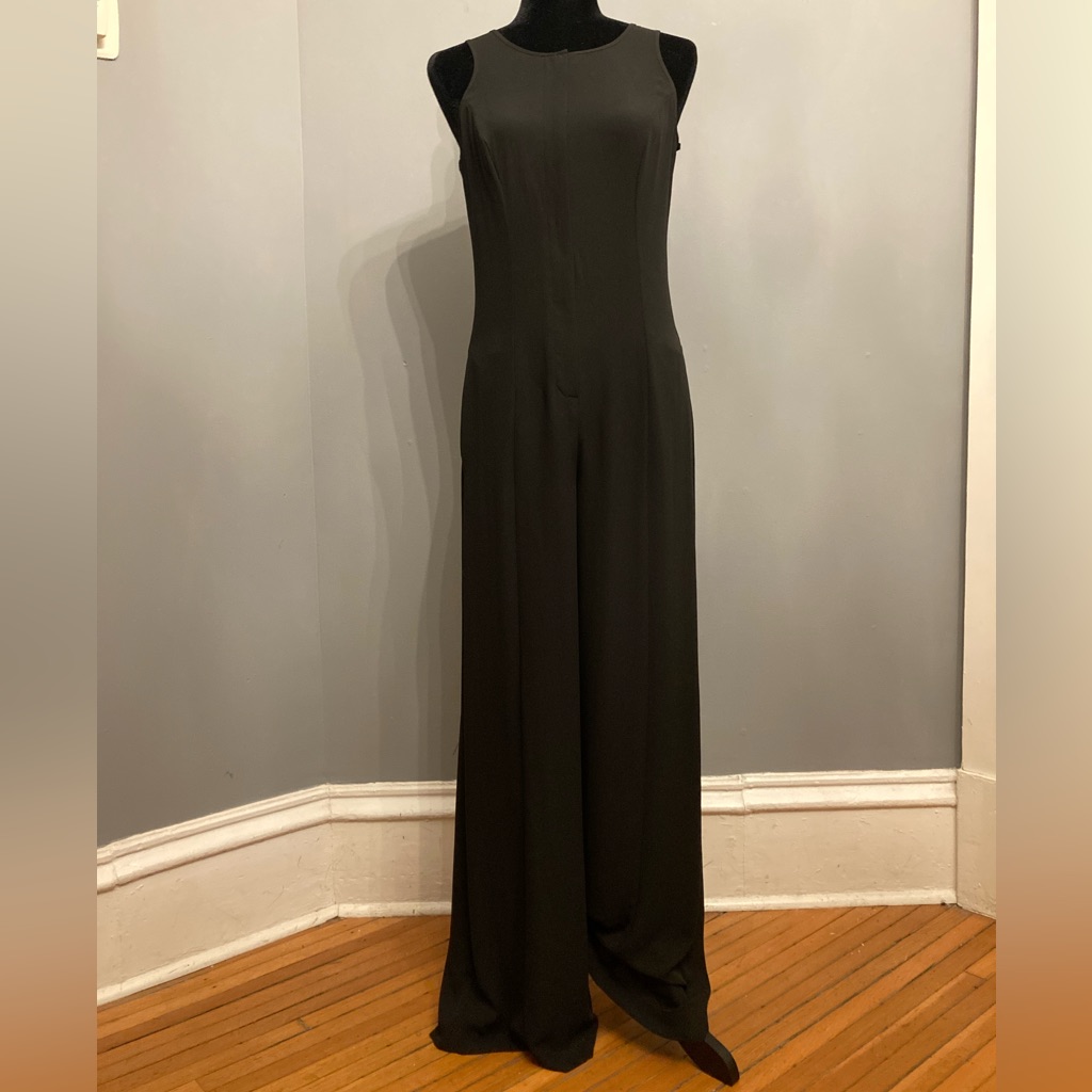 Bnwt Bcbgmaxazria Black “Thandie” Jumpsuit, Size Xs